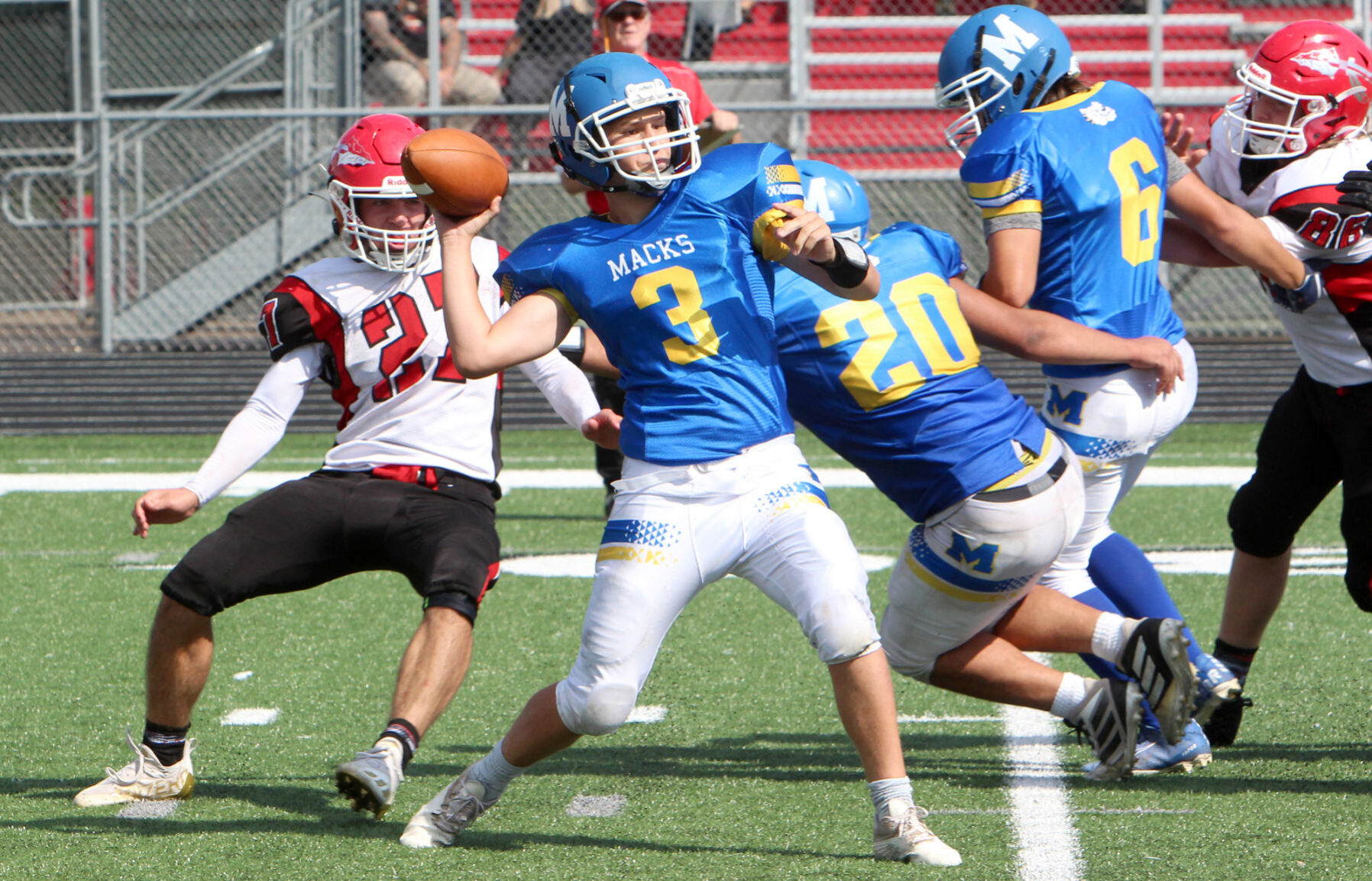 Greenwood at McDonell football 9-4-21